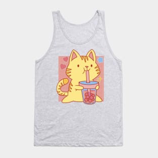 Boba Neko Kawaii Tank Top